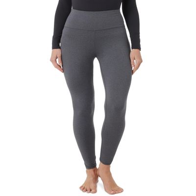 32 DEGREES Heat Womens Gray Stretch Heather High Waist Leggings M