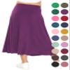 Girl's A-Line Skirt Ankle Length Purple Large view 3