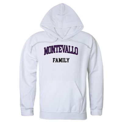 W Republic University of Montevallo Falcons Family Fleece Pullover Hoodie - White, Medium