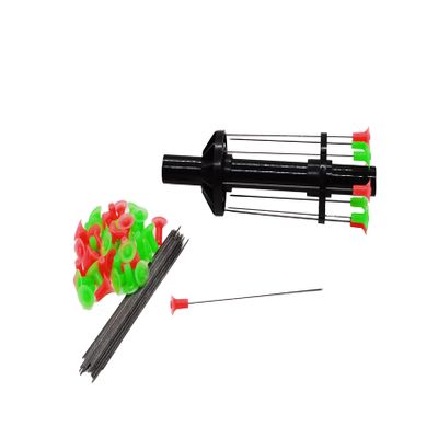 Black Rhino Blowguns .625 Caliber Darts for All .625 Caliber Blowguns Multiple Dart Types (.625 Target Darts Neon with Quiver)