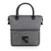 PICNIC TIME NHL New York Rangers Urban Lunch Bag, Cooler Lunch Tote, Insulated Lunch Bag, (Gray with Black Accents) view 3