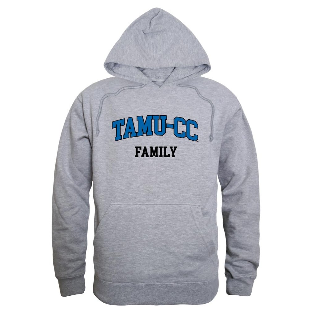 W Republic Texas A&M University-Corpus Christi Islanders Family Hoodie Sweatshirts - Heather Grey, Medium