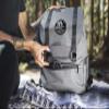 PICNIC TIME NHL New York Islanders OTG Traverse Backpack Cooler, Soft Cooler Backpack, Hiking Backpack, (Heathered Gray) view 2
