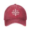 Hat Christian Ic Xc Nika Eastern Orthodox Baseball Cap for Men Women Cowboy hat Trucker Hat Golf Dad Cap Red view 2