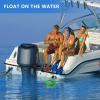 MUMUBOAT Dyneema Wakeboard Rope 75ft, No Stretch Wakeboard Rope and Handle Water Ski Rope for Watersports, 4 Sections Floating Wakeboard Tow Rope for Kneeboarding and Wakesurfing view 4