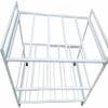 Scpantkend Large Yoga Mat Storage Rack Holder, Towel Rack with Wheels, Hold 9 Foam Roller Fitness Gear Organizer view 1