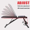 FSunKoFu Adjustable Weight Bench Workout Bench Weight Bench Adjustable Workout Bench Weight Lifting Sit Up Abdominal Bench Bold Square Tube Support with Pull Rope view 2