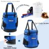 VIGERARI Baseball Bucket Bag- Coach Bag-Expandable Softball Bucket Organizer with Padded Seat-Coach Gifts-Training Equipment, Baseball Gear, Accessories view 4
