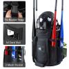 VIGERARI Baseball Bucket Bag- Coach Bag-Expandable Softball Bucket Organizer with Padded Seat-Coach Gifts-Training Equipment, Baseball Gear, Accessories view 3