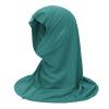 GREUS Girls Hijab Scarf Kids Muslim Headscarf Flower Islamic Arab Head Scarf Wrap One Piece Instant Hijabs for 2-6Y view 3
