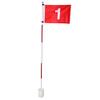 Golf Backyard Garden Set Flag and Cup Hole Pin Putting Green Stick Pole Golf Accessories view 3