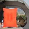 Altsuceser Inflatable Camping Pillow Blow up Pillows Travel Pillow Ergonomic Inflating Pillows for Neck Lumbar Support Travel Air Pillows for Camping, Hiking, Backpacking Dark Orange view 3