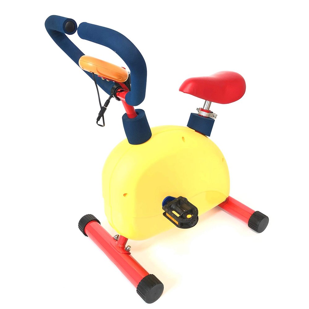 PHASFBJ Kids Stationary Bike Seat Toddler Exercise Bikes, Fun and Fitness Kids Exercise Bike Equipment, Machine Indoor Cardio Training for Childrens with Mini Kid Stationary Bike