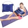 Altsuceser Inflatable Camping Pillow Blow up Pillows Travel Pillow Ergonomic Inflating Pillows for Neck Lumbar Support Travel Air Pillows for Camping, Hiking, Backpacking Dark Blue view 2