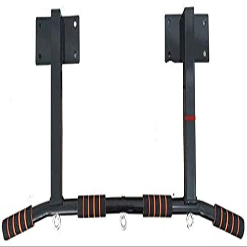 OSCCAR Fitness Training Pull Up Bar for Men & Women Pull-Up Bars Single Wall Hanging Lever Fitness Equipment Home Indoor Horizontal Bar (Color : Black)