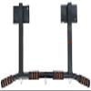 OSCCAR Fitness Training Pull Up Bar for Men & Women Pull-Up Bars Single Wall Hanging Lever Fitness Equipment Home Indoor Horizontal Bar (Color : Black) view 1