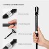 ZCBYBT Walking Stick Umbrella Tourism Multifunction Crutch Umbrella Old Man Non-slip Walking Stick for Men Women Gift,Red view 3