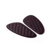 Trip Machine Company Genuine Leather Motorcycle Tank Pad  Handcrafted Crunch Leather Tank Protector  Premium Aesthetic Upgrade for Motorcycles (Mini Leather Diamond Caffeine) view 1