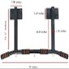 OSCCAR Fitness Training Pull Up Bar for Men & Women Pull-Up Bars Single Wall Hanging Lever Fitness Equipment Home Indoor Horizontal Bar (Color : White) view 4