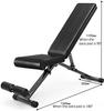 FSunKoFu Adjustable Weight Bench Full Body Workout Dumbbell Bench Adjustable Weight Bench Fitness Training Weight Bench for Full Body Training Sit On Bench Heavy Duty Adjustable view 4