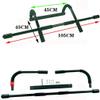 OSCCAR Fitness Training Pull Up Bar for Men & Women On The Door Single Parallel Bars Pull-up Indoor Horizontal bar Fitness Equipment Push-ups sit-ups Safety Tension Lever view 2