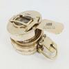 A HALLOWEEN STORE Solid Brass Nautical Military Compass Pocket Shiny Navigation Tool British Prismatic Compass view 4