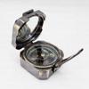 Brass Grade Compass - Pocket Survival Compass, Antique Replica by Kelvin & Hughes London 1917, for Nautical Lovers, Men & Women - Hiking, Camping, Navigation Tool view 1