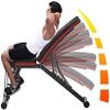 FSunKoFu Adjustable Weight Bench Training Fitness Gym Bench Adjustable Weight Bench Pressboard Supine Table Abdominals Fitness Equipment Abdominal Table for Home Multifunctional Folding Bench view 4