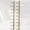 JIANNI Wall Mount Yoga Mat Storage, Solid Multi-layer Yoga Mat Holder Gym Storage Shelf for Home Gym Hanging Display Shelf (9-layer) view 1