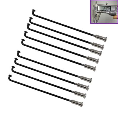 20 Pieces13 K 2.3mm J-Bend Equal Diameter Electric Bicycle Spokes 304 Stainless Steel Round Body Electric Bike Spokes with 14 Mm Nipples (Color : Length 126mm)