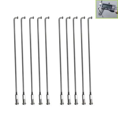 13 Gauge 2.3 Mm J-Bend Electric Bike Motor Wheel Spokes Cylinder Body Equal Diameter 304 Stainless Steel Spokes 36PCS (Color : Length 225mm)