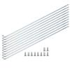 10pcs 13g Bike Spokes Stainless Steel Bicycle Spokes 80mm/190mm/220mm/310mm Tricycle Spokes Bike Accessory (Color : 80mm) view 2