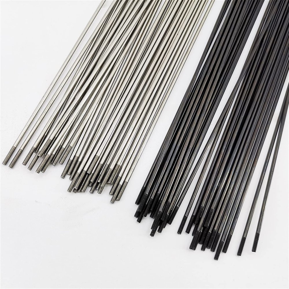 10Pcs Electric Bicycle Spokes 13G Steel Silver Black Color MTB Road Bike Spokes with Nipples Cycle Parts Inch Rim Spoke (Color : Silver 13G 10pcs 70mm)
