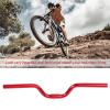 Mountain Road Handlebar, 25.4 * 520mm Aluminum Alloy Cycling, Mountain BMX Accssory (Red) view 3