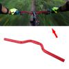 Mountain Road Handlebar, 25.4 * 520mm Aluminum Alloy Cycling, Mountain BMX Accssory (Red) view 4