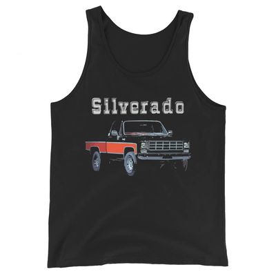 JG Infinite 1978 Chevy K1500 Silverado Pickup Truck Owner Tank Top