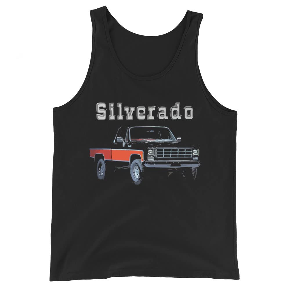 JG Infinite 1978 Chevy K1500 Silverado Pickup Truck Owner Tank Top