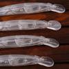 HUFFA 15PCS / Lot Unpainted Minnow Bass Rattles Saltwater Artificial Bait Jerkbait Transparent Fishing Lures Hard Body Blanks view 3