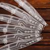 HUFFA 15PCS / Lot Unpainted Minnow Bass Rattles Saltwater Artificial Bait Jerkbait Transparent Fishing Lures Hard Body Blanks view 4