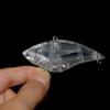 HUFFA 15PCS / Lot Unpainted VIB Fishing Lures Vibration 7cm 13.6g Sinking Bass Lipless Crankbait for DIY Hard Plastic Wobbler view 1