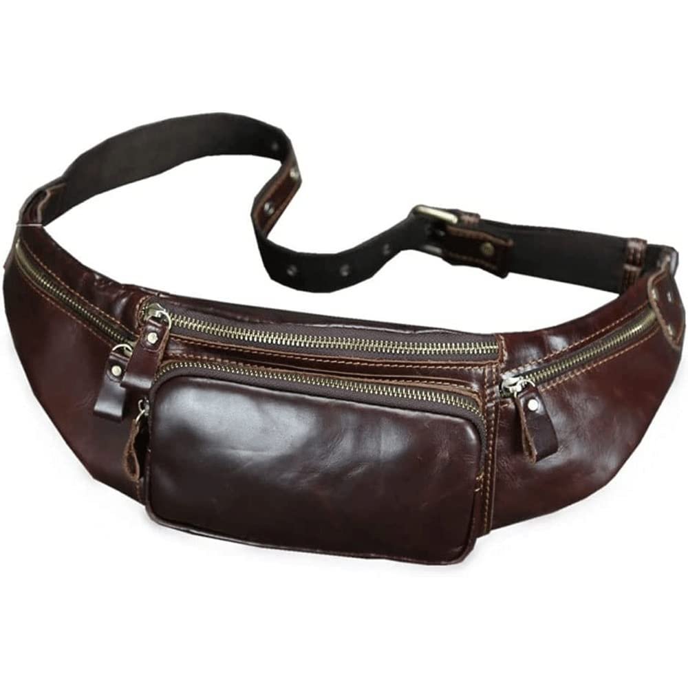 RMENST Fanny Packs for Men, Waist Pack with Adjustable Strap, Waist Pack for Outdoors/Traveling/Running/Hiking/Cycling