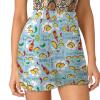 I Dream of Tacos Mexican Fiesta Days Women's Skort High Waisted A-line Short Skirt Double Layer Sport Golf Skirts Workwear L view 1