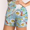 I Dream of Tacos Mexican Fiesta Days Women's Skort High Waisted A-line Short Skirt Double Layer Sport Golf Skirts Workwear L view 3