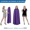 Portable Changing Room Privacy Changing Tent Instant Dressing Room Thick Cover ups for Public Change on Beach Car Boating Swimming Changing Curtain for Dancer, 3.94ft Length view 2