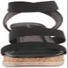 Madden Girl Women's Marandaa Wedge Sandal, Black Fabric, 10 view 2