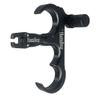 ZeoPeya Bow Release for Compound Bow, 3-Finger 360 Rotate Caliper Thumb Release Archery Accessories (Black) view 1