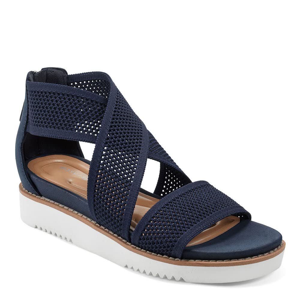 Easy Spirit Wander Womens Sandal 75 BM US Black