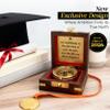 The Dream Chaser Compass, in Wooden Box - Go Confidently-2026 Graduation Gifts for Him, College, High School, Birthday Gift Idea for Son, Boys - Greeting Card Included, Motivational Present view 2