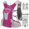 IX INOXTO Hydration Pack Backpack, Lightweight Water Backpack with 2L Hydration Bladder Daypack for Men Women,Running Hydration Vest for Trail Running Hiking Cycling Race Climbing (Pink) view 1