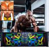 Upgraded Push Up Board:,Portable Home Gym, Strength Training Equipment, Push Up Handles for Perfect Pushups, Home Fitness for Men and Women14 in 1 Push-Up Rack Board Training Sport Workout Fitness Gy view 3